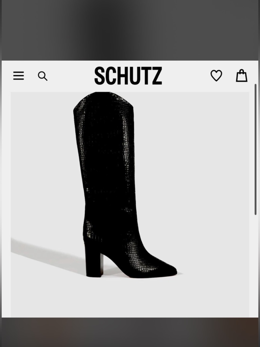 Schutz Kendra knee high boot